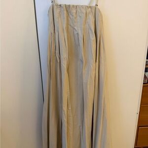 Elegant Cream Maxi Dress